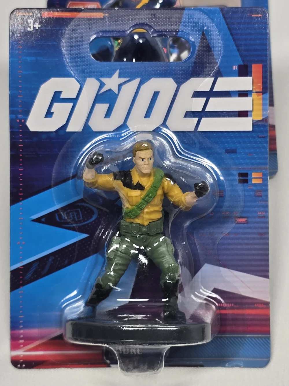 Set of 3 G.I. Joe Mini Action Figures Duke Snake Eyes Cobra Commander Just Play